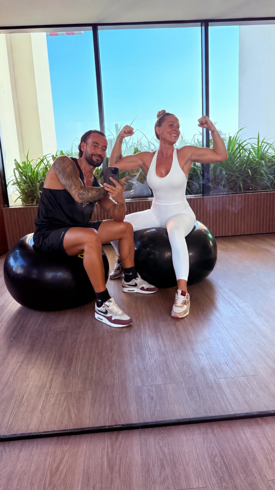 Mito y Vero, fundadores de MitoFit
